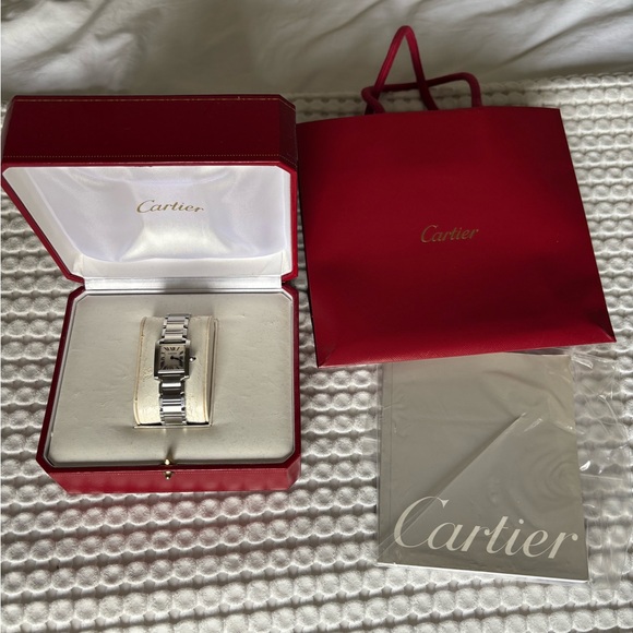 Cartier Accessories - Authentic Cartier Tank Française Watch – Small Size (Women’s) – Stainless Steel